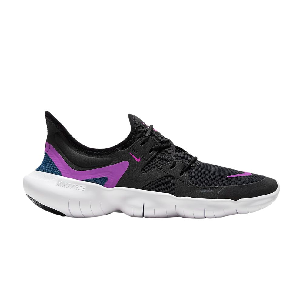 Nike Wmns Free RN 5.0 'Black Vivid Purple' | Women's Size 5