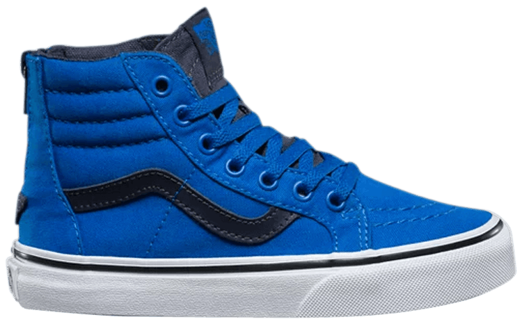 Vans Sk8 Hi Zip Kids Imperial Blue