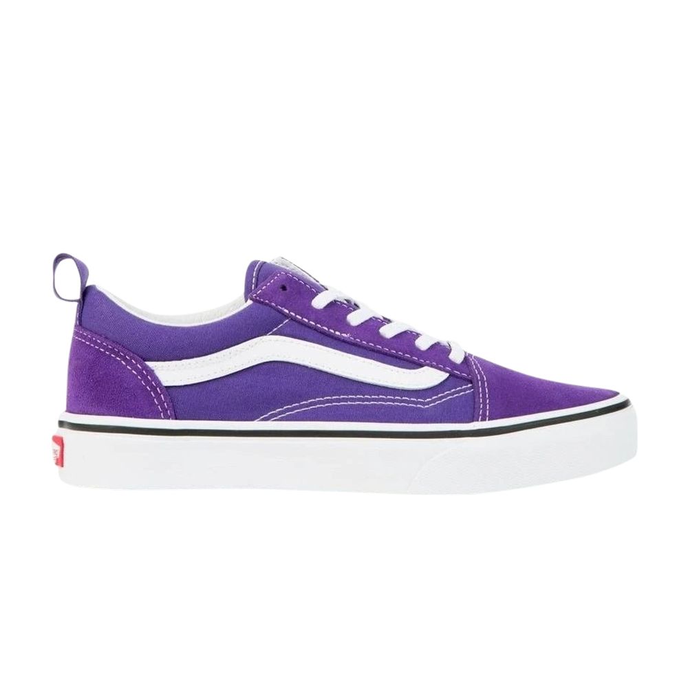 Vans Old Skool Elastic Lace Kids 'Heliotrope' | Purple | Kid's Size 4