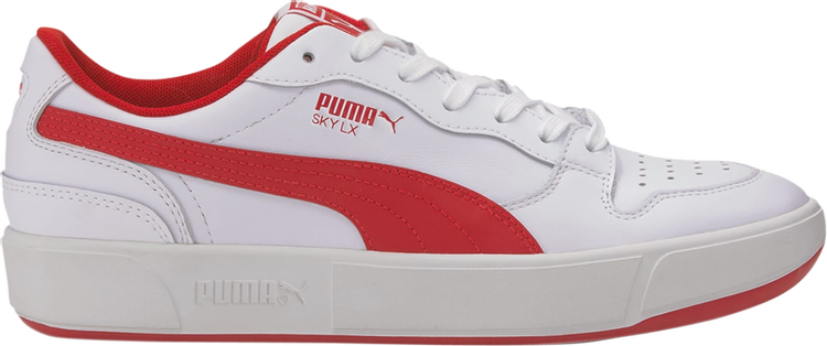Sky LX Low 'White High Risk Red'