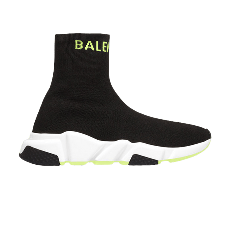 Neon balenciaga speed trainer top