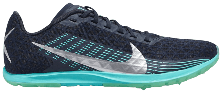 Nike Wmns Zoom Rival Waffle Obsidian Metallic Silver