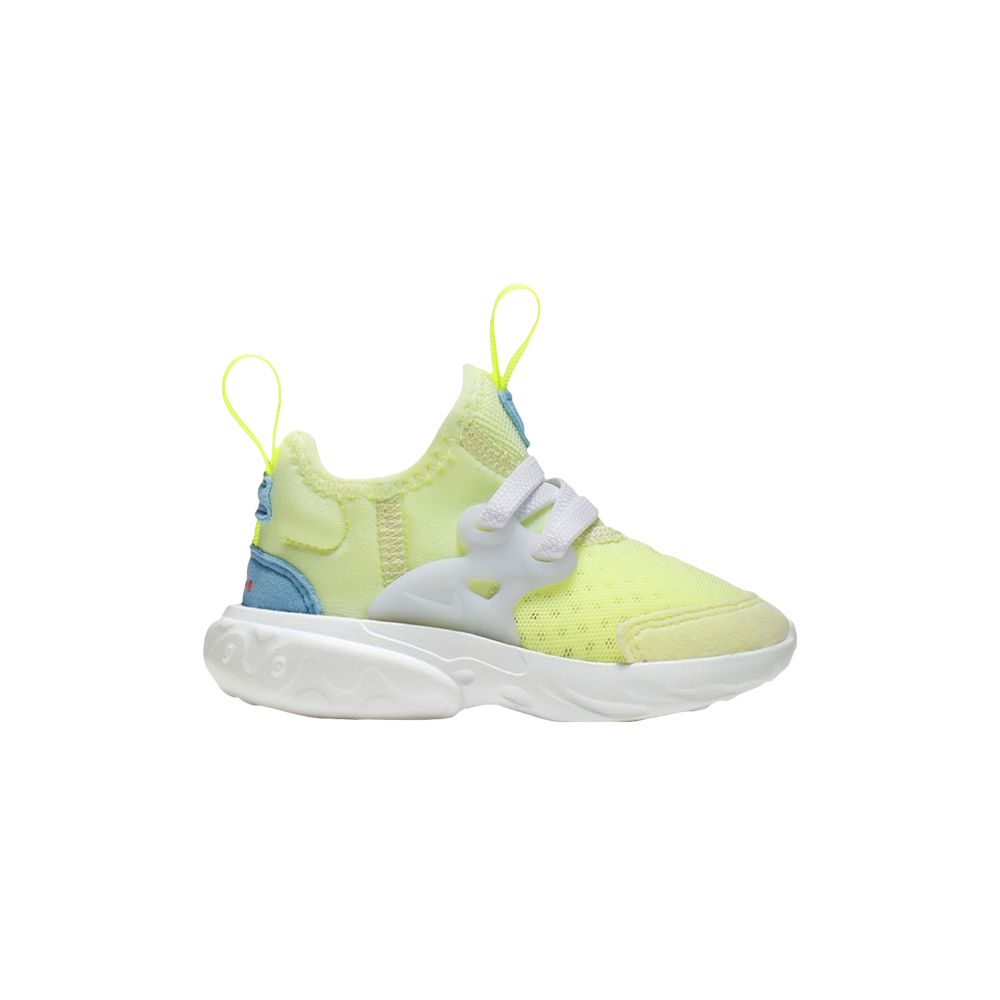 Pre-owned Nike React Presto Td 'barely Volt' | Yellow | Infant Size 10