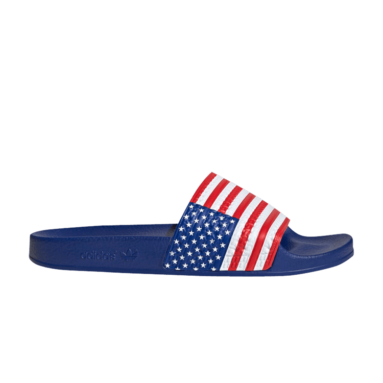 Buy Adilette Slides USA Flag G55380 GOAT