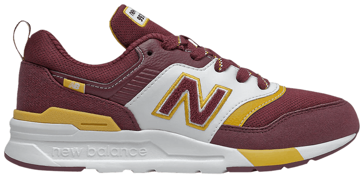 New Balance 997H Big Kid Burgundy Gold