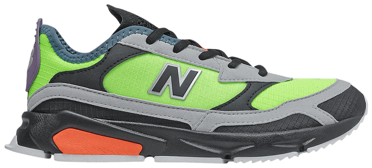 New Balance X Racer Big Kid Energy Lime Black