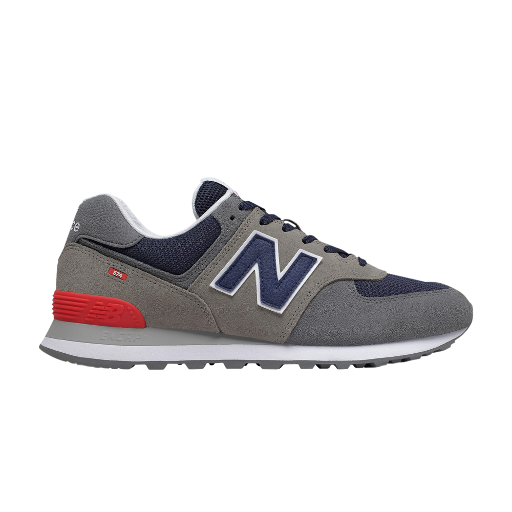 Pre-owned New Balance 574 'marblehead Pigment' In Grey