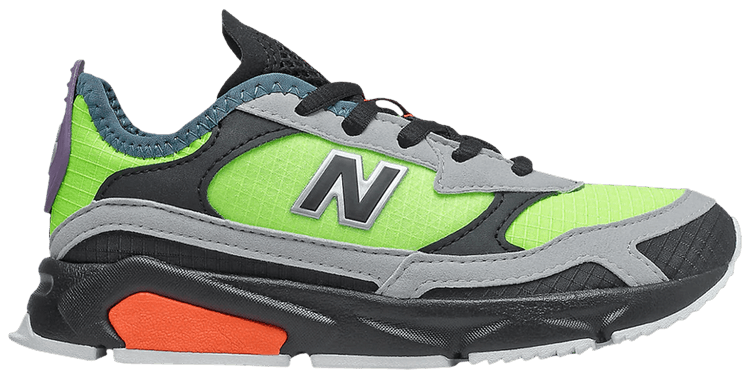 New Balance X Racer Little Kid Energy Lime Black