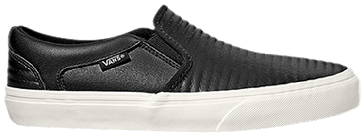 Vans Wmns Asher Deluxe Quilted   Black