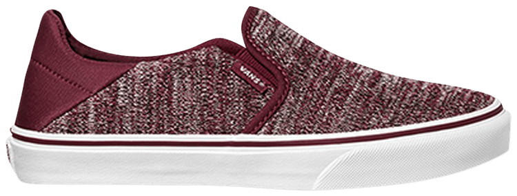 Vans Wmns Asher Flex Knit Burgundy