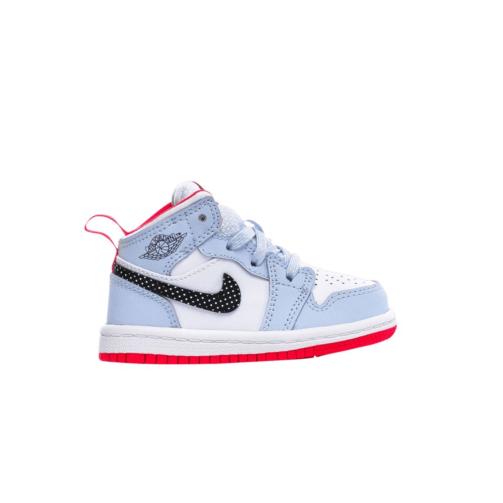 Air Jordan 1 Mid TD 'Half Blue' | Infant Size 9 - 644507-400