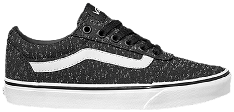 Vans Wmns Ward Marled Canvas   Black