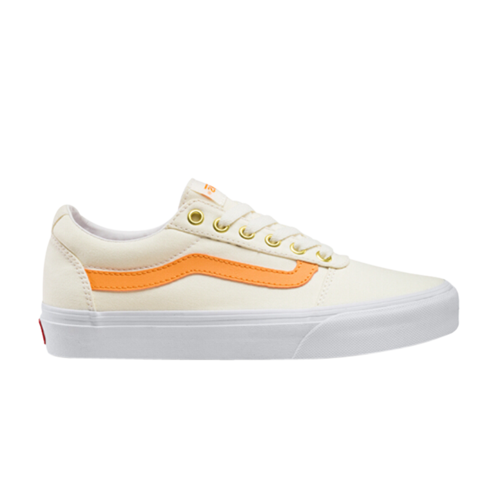Pre-owned Vans Wmns Ward 'tangerine Off White'