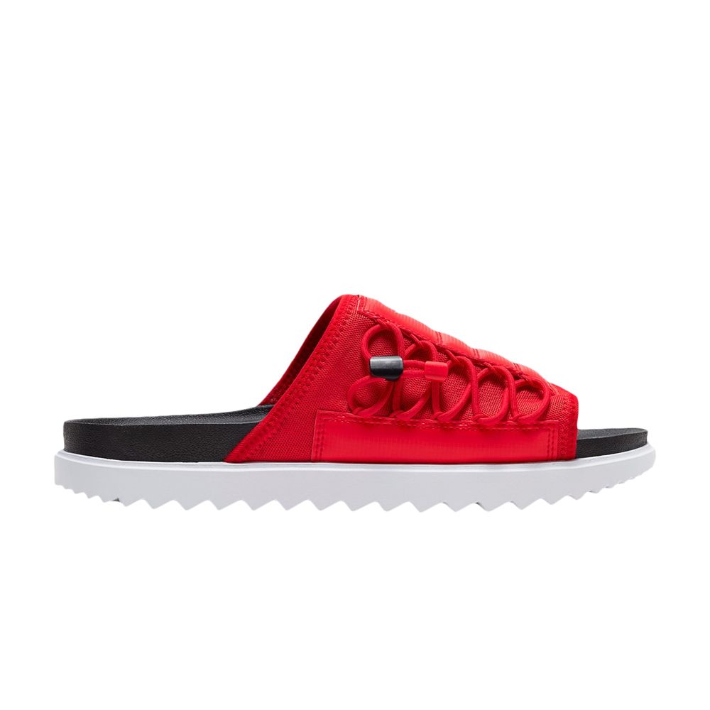 Pre-owned Nike Asuna Slide 'bred' In Black