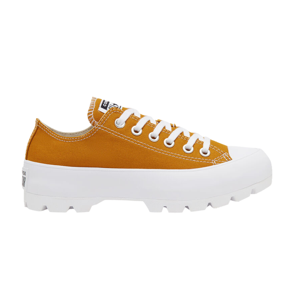 Pre-owned Converse Wmns Chuck Taylor All Star Low 'seasonal Lugged - Saffron Yellow' In Orange