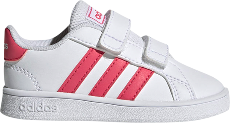Grand Court Infant 'White Real Pink'