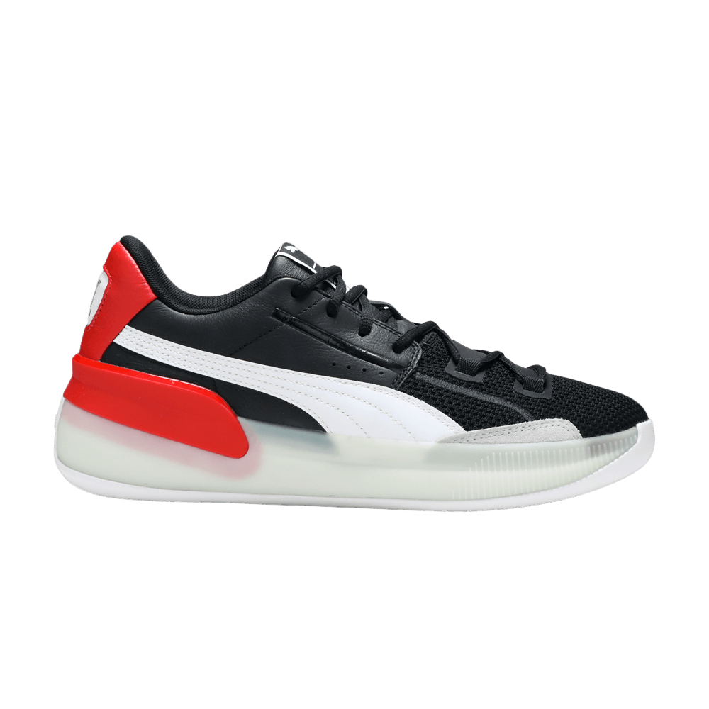 puma clyde hardwood black