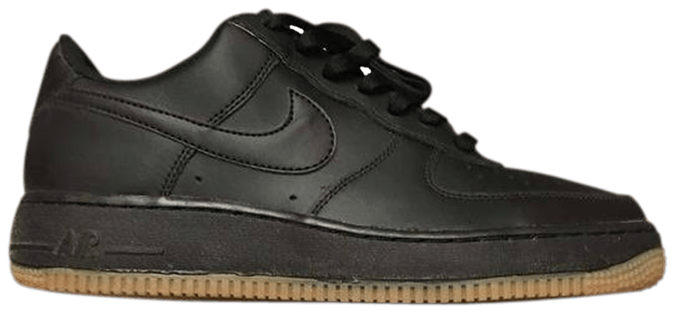 Nike Air Force 1 Low GS Black Gum Light Brown