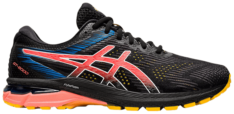 Asics GT 2000 8 Trail Black Sunrise Red