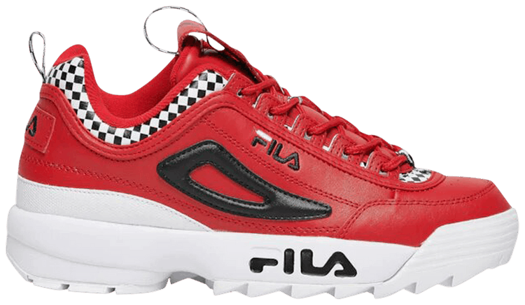 Fila disruptor checker hot sale