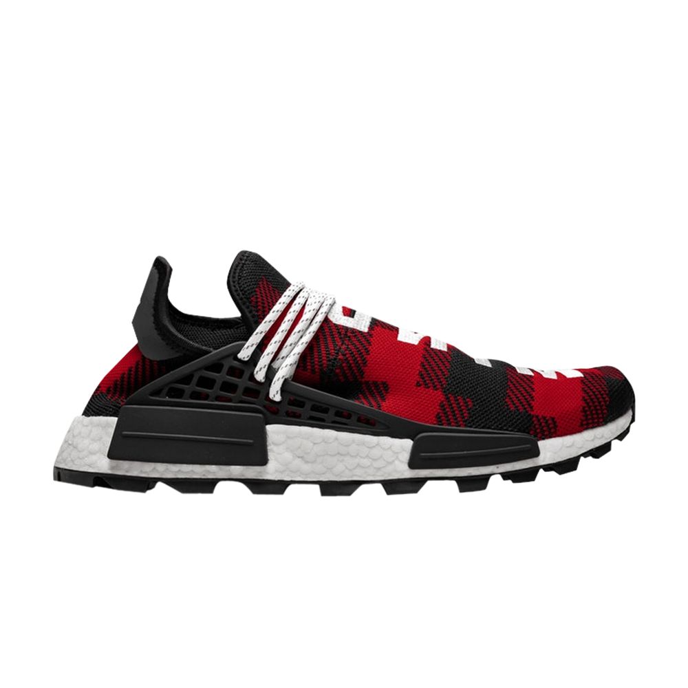 adidas BBC x Pharrell x NMD Human Race 'Red Plaid' Friends & Family | Men's Size 6.5