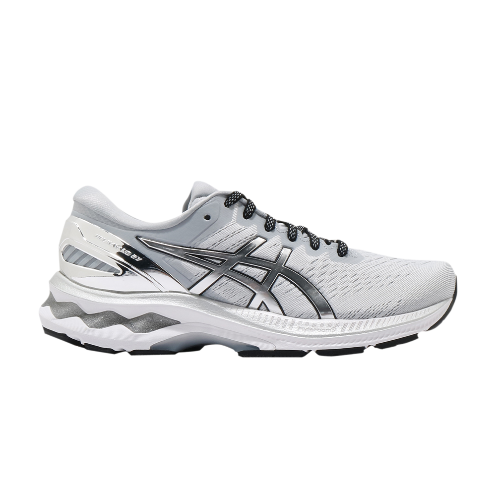 Pre-owned Asics Wmns Gel Kayano 27 Platinum 'grey Pure Silver'