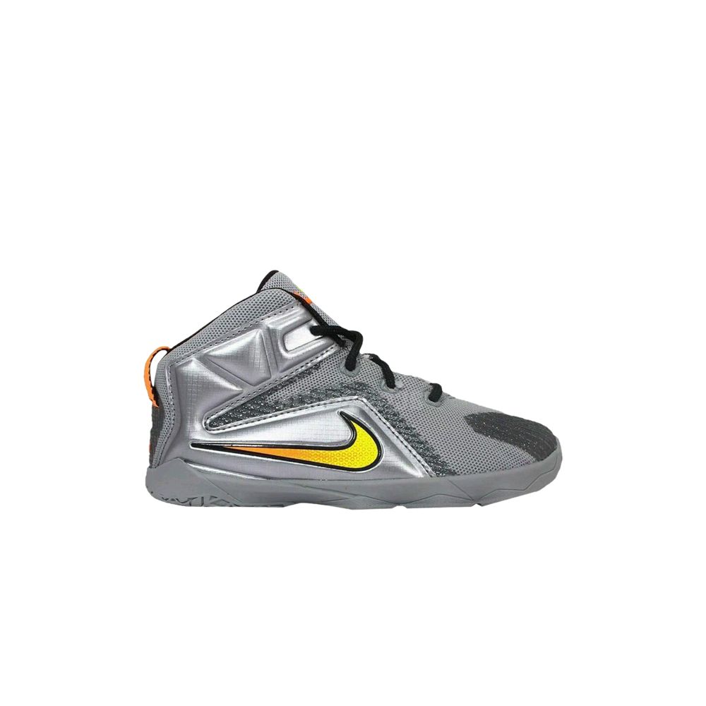 Nike LeBron 12 TD 'Flight' | Grey | Infant Size 5 - 685185-080