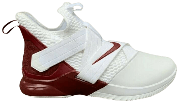 Buy LeBron Soldier 12 TB White Team Red AT3872 109 GOAT