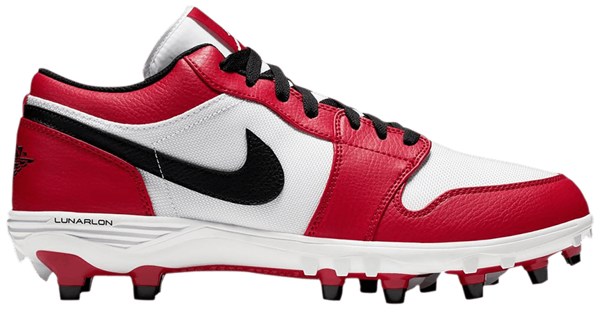 Buy Jordan 1 Low TD Cleat 'Chicago' AV5292 106 GOAT