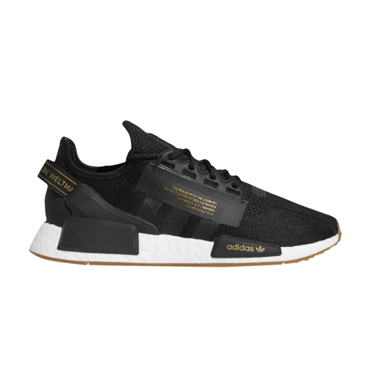 Nmd r1 black gold sales