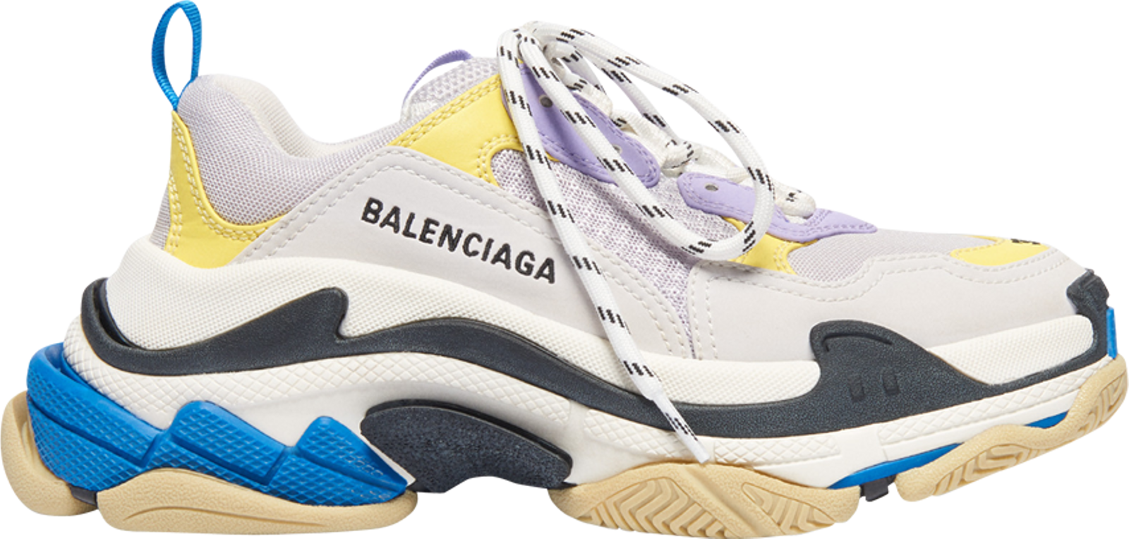 Buy Balenciaga Wmns Triple S 'Purple Yellow' - 524039 W09OM 9465 | GOAT