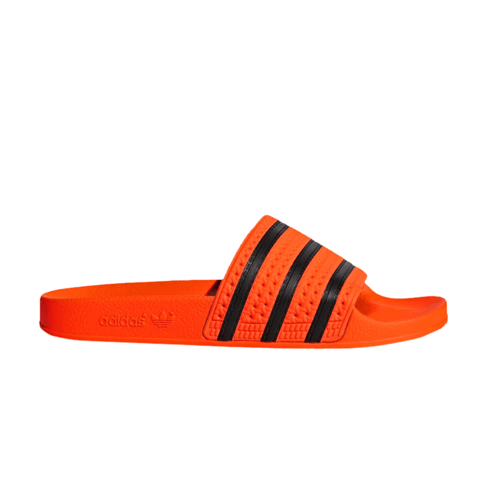adidas slippers oranje zwart