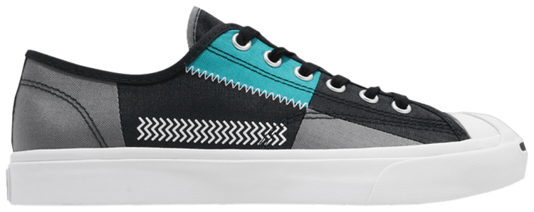 Converse Jack Purcell Low Mix  Match   Black Blue