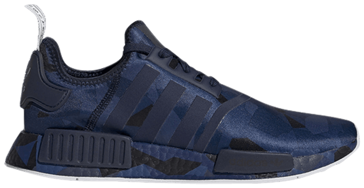 Adidas NMD R1 Fractal Camo   Navy Sample
