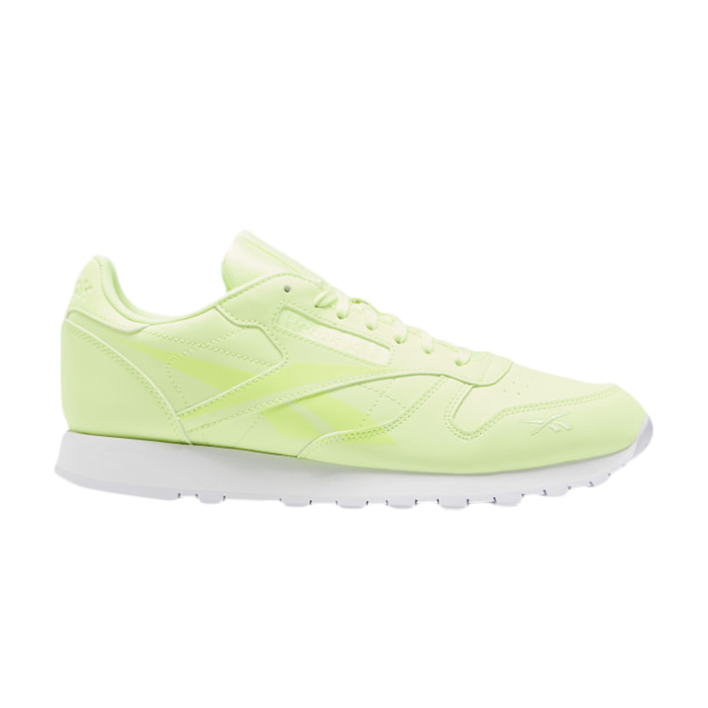 Pre-owned Reebok Classic Leather 'electric Flash' In Green