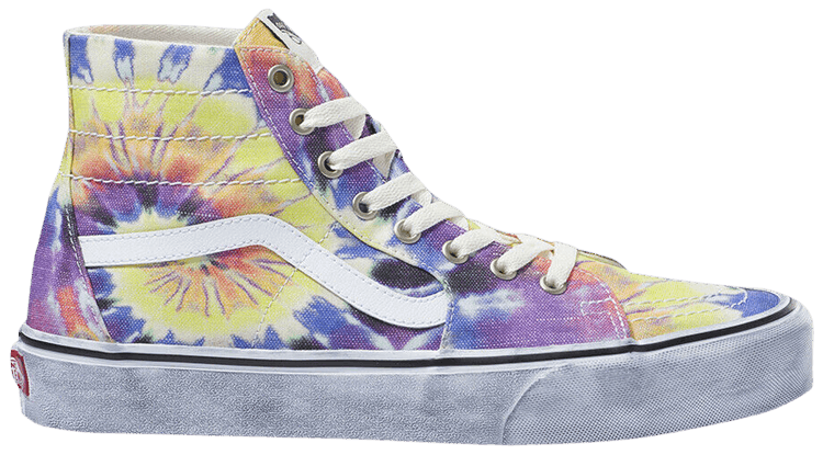 Vans Sk8 Hi Washed   Tie Dye