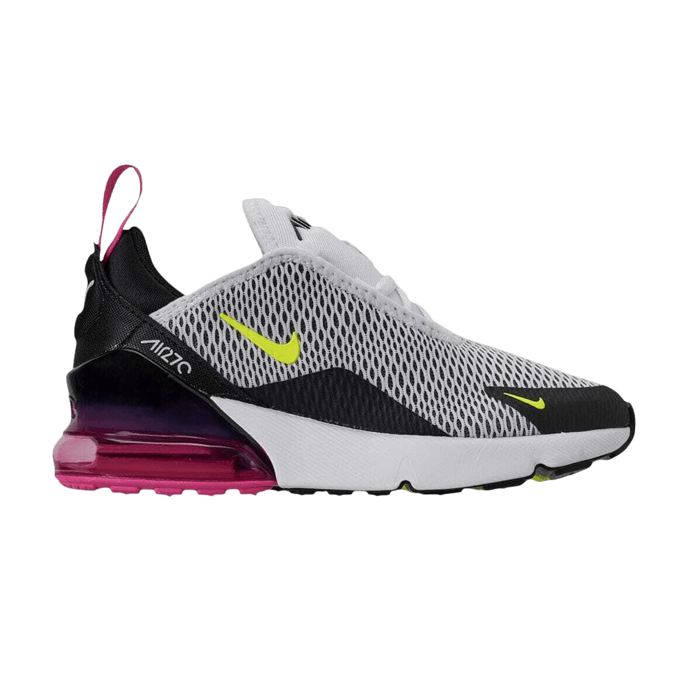 air max 270 white fuchsia