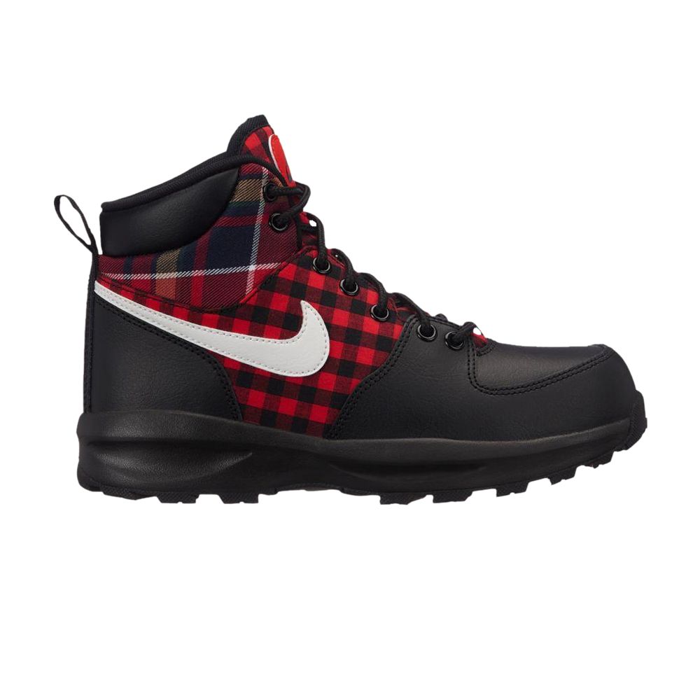Nike Manoa SE GS 'Plaid' | Black | Kid's Size 6