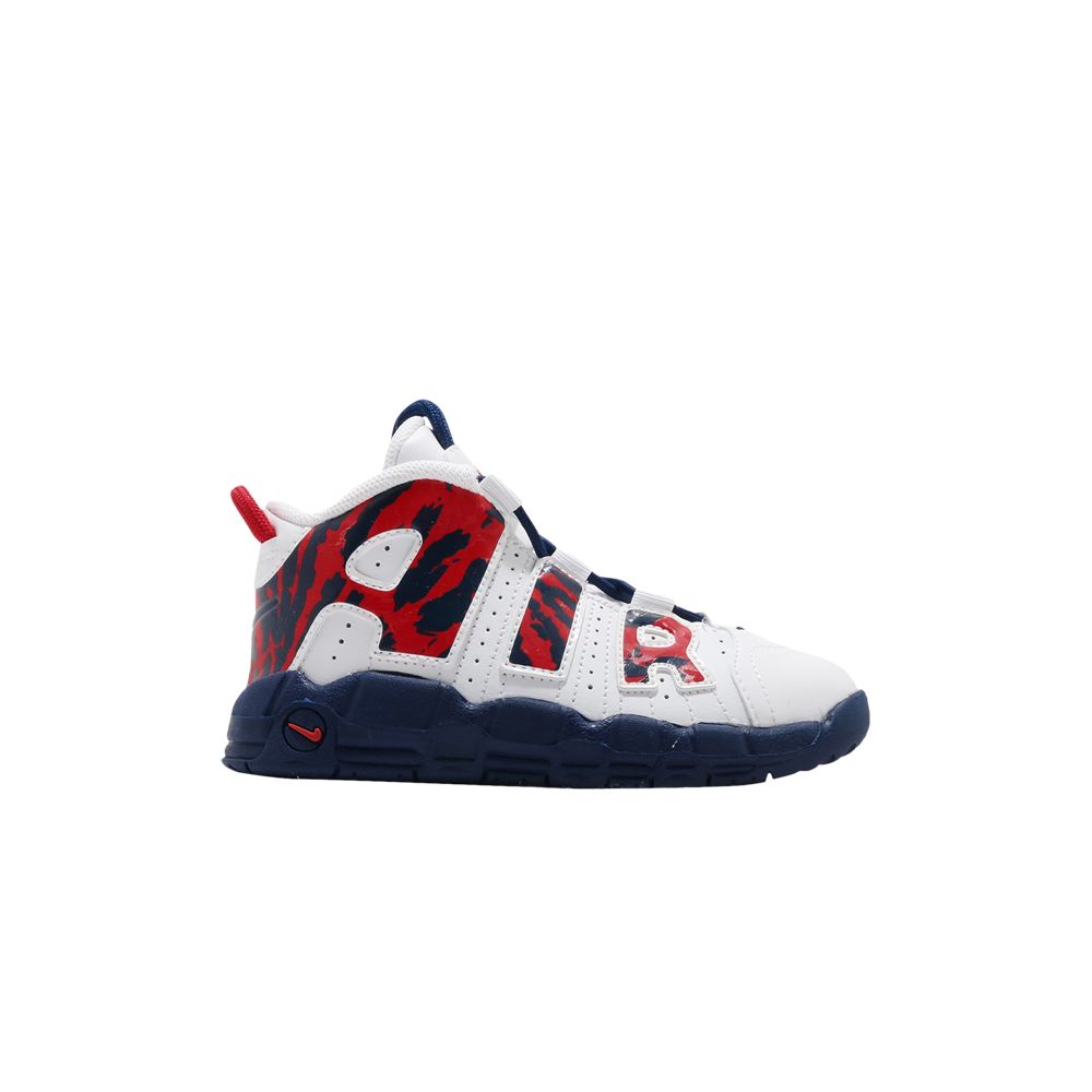 Air More Uptempo TD 'Red Navy Camo' - CZ7887-100