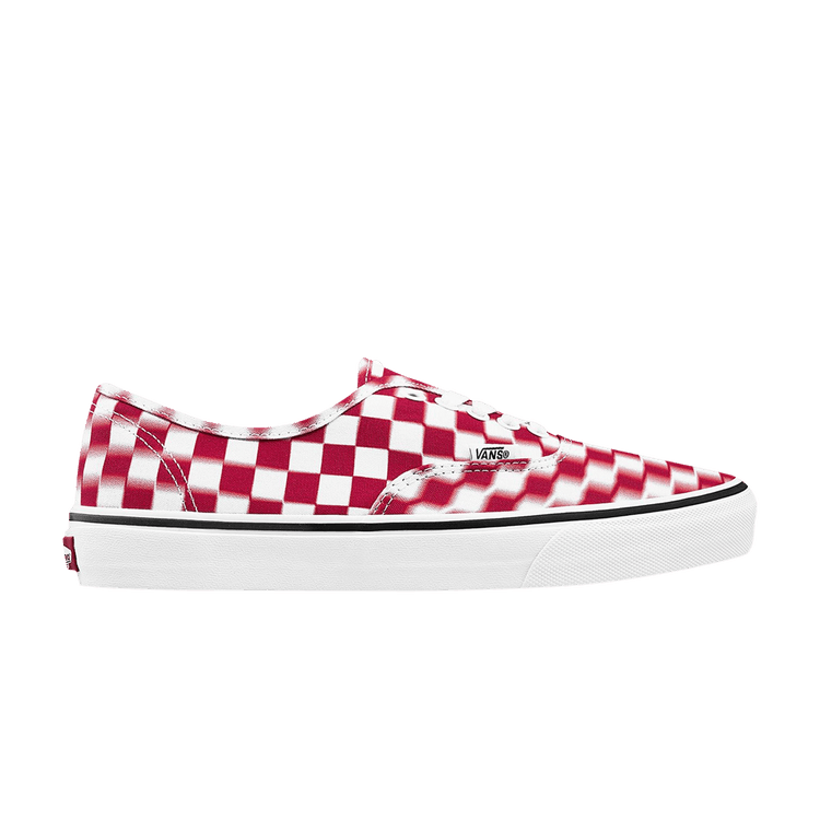 Buy Authentic Blur Check White Red VN0A2Z5I17Z GOAT CA
