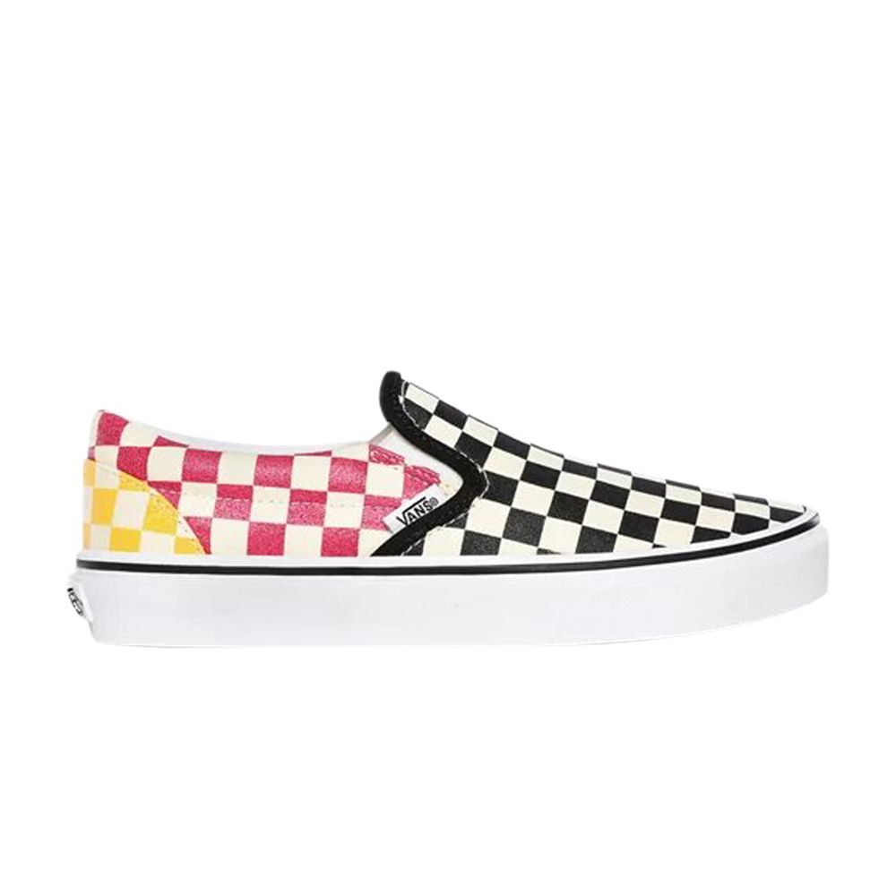 Pre-owned Vans Classic Slip-on 'glitter Check - Multi' In Multi-color