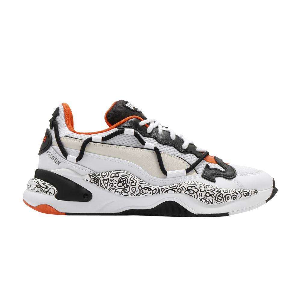 Puma Mr. Doodle x RS-2K 'Wavy Doodles' | White | Men's Size 7.5