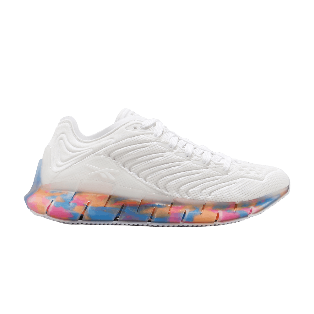 Wmns Zig Kinetica 'White Blue Pink' | GOAT