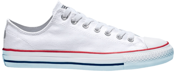 Converse Chuck Taylor All Star Pro Low White Red Insignia