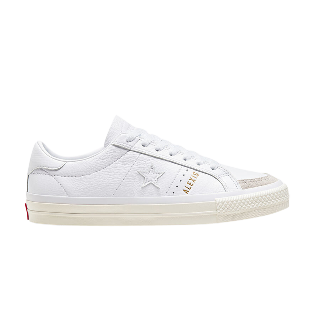 Pre-owned Converse Alexis Sablone X One Star Pro Low 'white Egret'