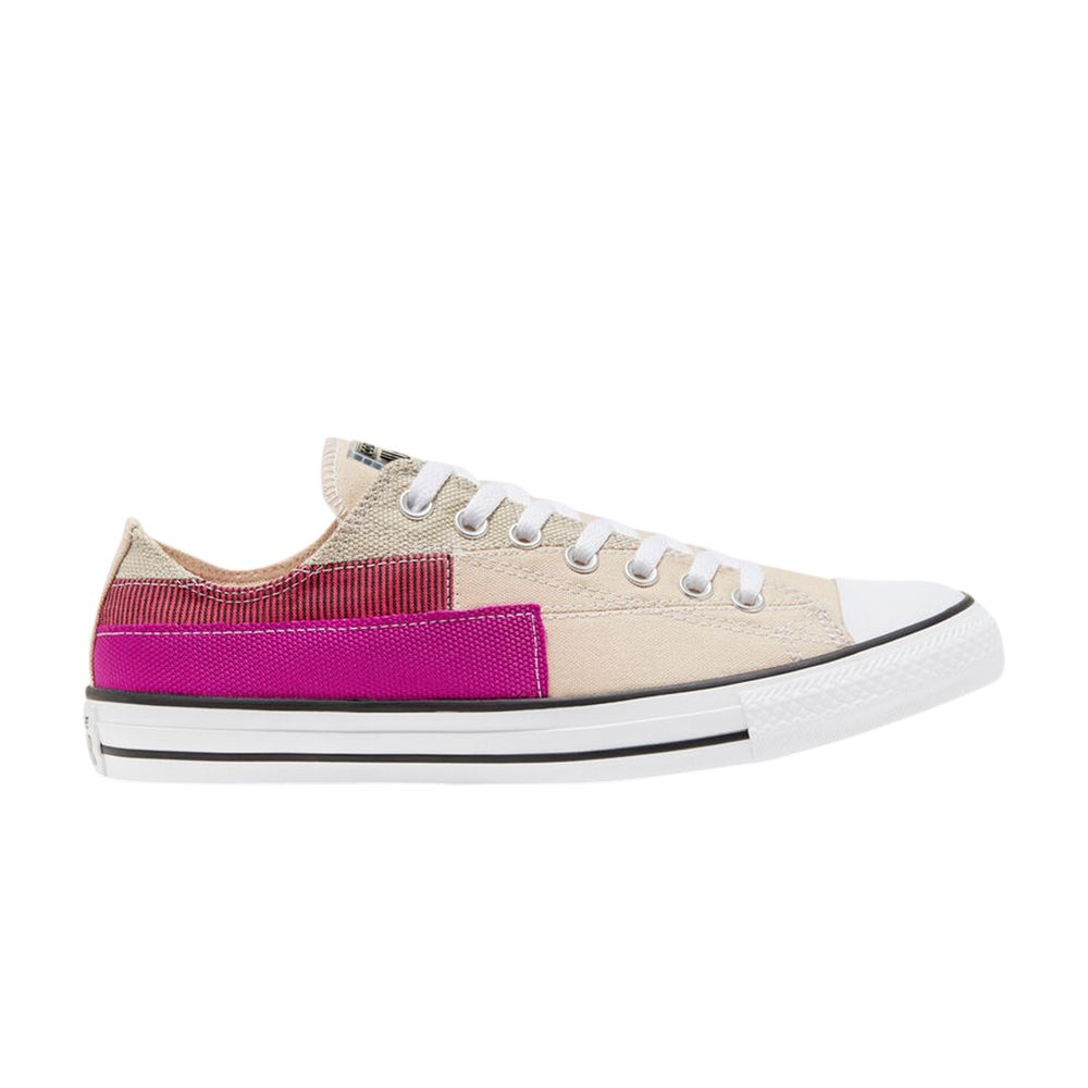 Pre-owned Converse Chuck Taylor All Star Low 'hacked Fashion - Farro Purple' In Cream