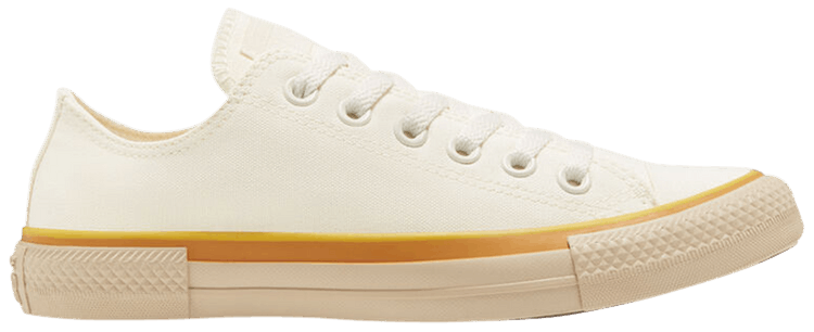 Converse Wmns Chuck Taylor All Star Low Popped Color   Egret Speed Yellow