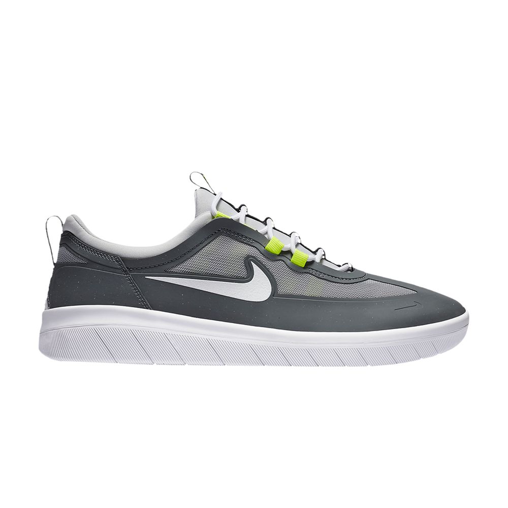 Nike Nyjah Free 2 SB 'Neon' | Grey | Men's Size 6.5
