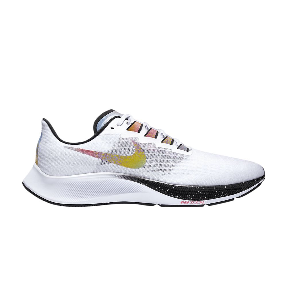 Nike Air Zoom Pegasus 37 'Paint Splatter' | White | Men's Size 7