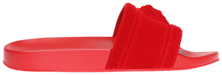 Versace Medusa Slide Red